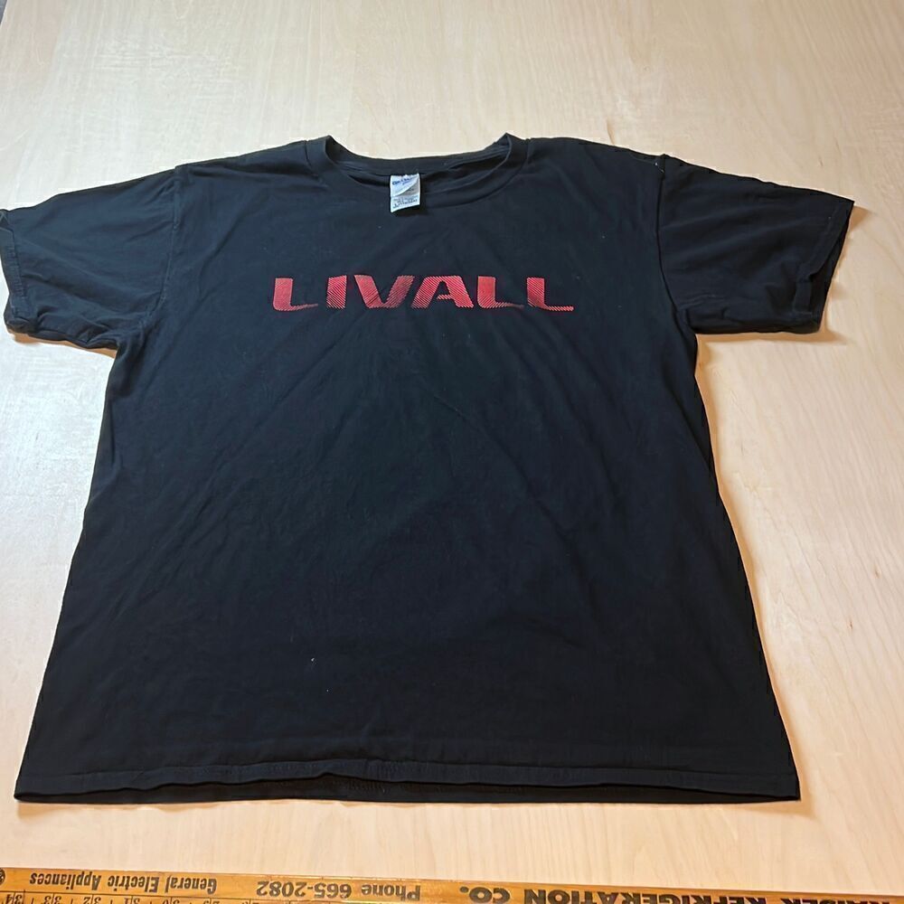 Livall Graphic T Shirt Crew Neck Short Sleeve Black Casual Basic‎ Top